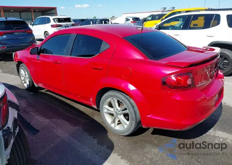 2014 Dodge Avenger Sxt from USA, damaged, VIN 1C3CDZCB2EN218006